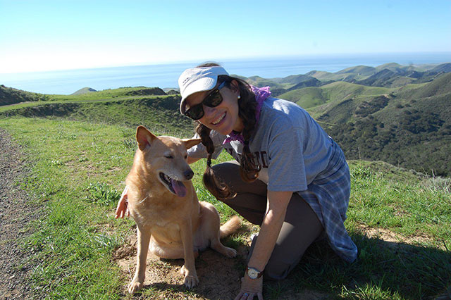 joy and dog